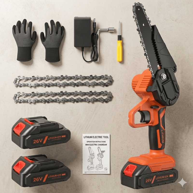 Toolistic™ Premium Cordless Mini Chainsaw