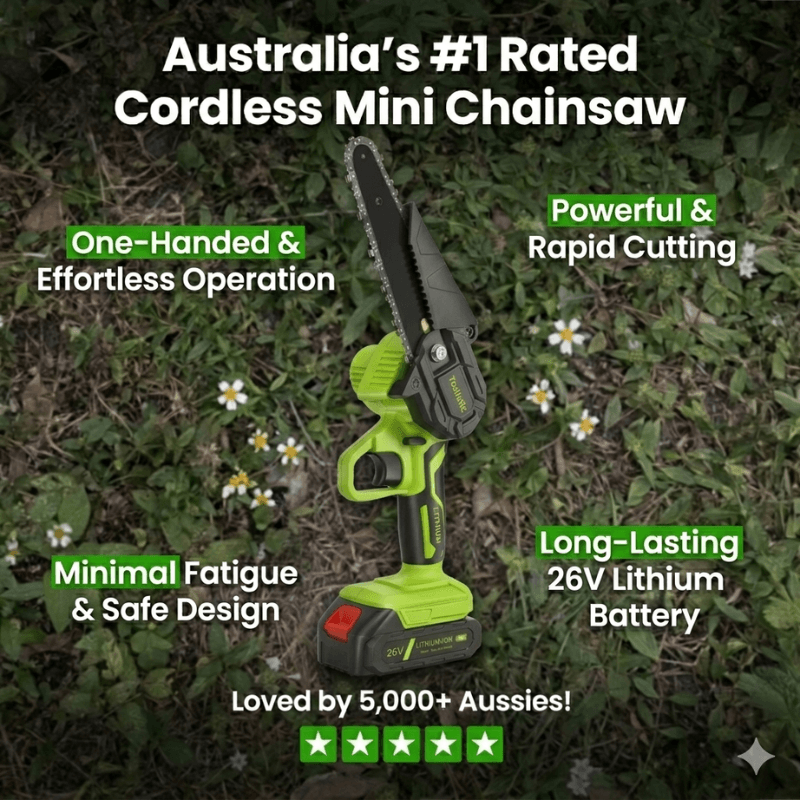 Toolistic™ Premium Cordless Mini Chainsaw