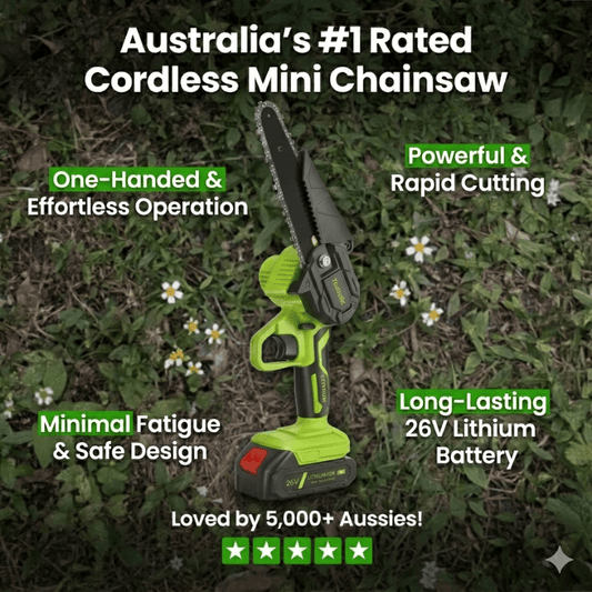 Toolistic™ Premium Cordless Mini Chainsaw