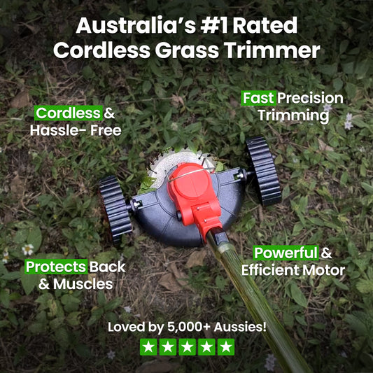 Toolistic™ Premium Electric Cordless Grass Trimmer