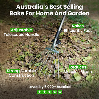 Toolistic™ Premium Garden Rake